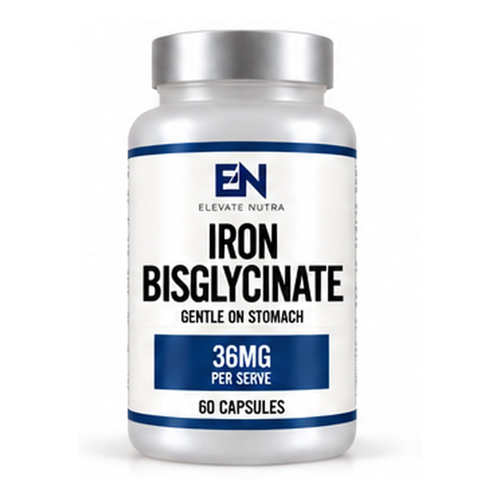 Iron Bisglycinate 36mg - 60 Capsules