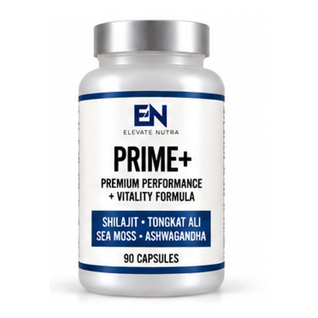 Prime+ Shilajit, Tongkat Ali & Sea Moss Formula - 90 Capsules