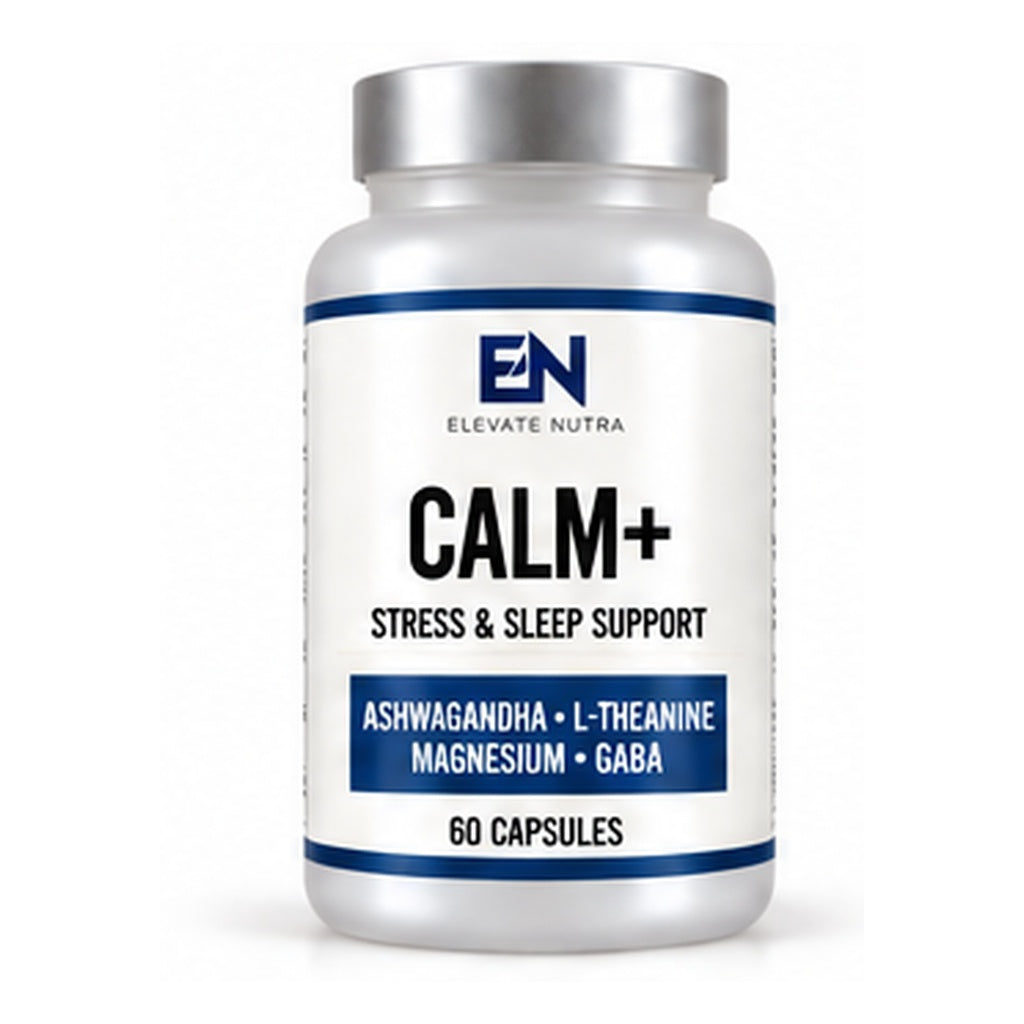 Elevate Nutra Calm+ GABA + Amino Acid Complex bottle